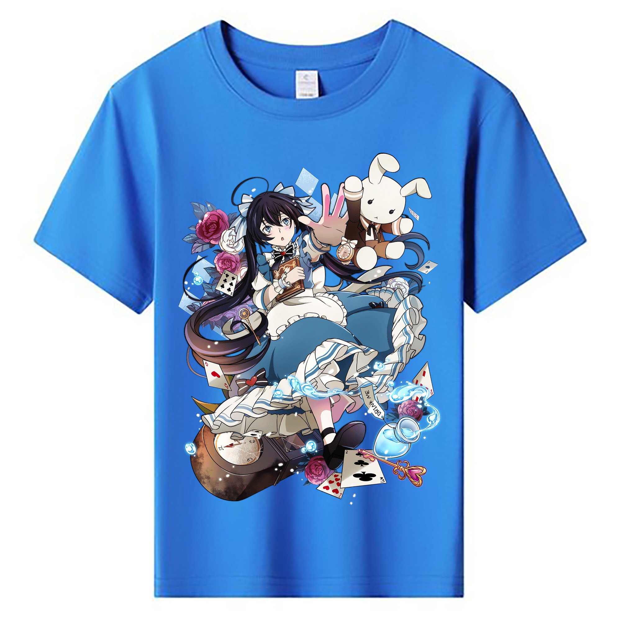 （画像用） 文豪ストレイドッグス Bungo Stray Dogs 綿100％キッズTシャツ（フロントプリント）